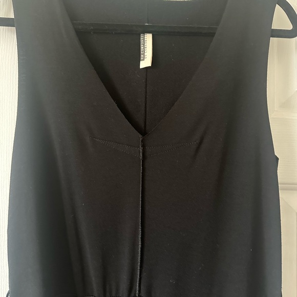 RN CONVERTIBLE DRESS BLACK Knit Top, Satin full Skirt…NWOT - Picture 7 of 7